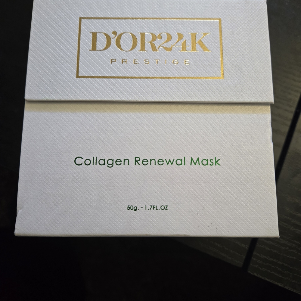 Prestige Collagen Renewal Mask - White and Gold